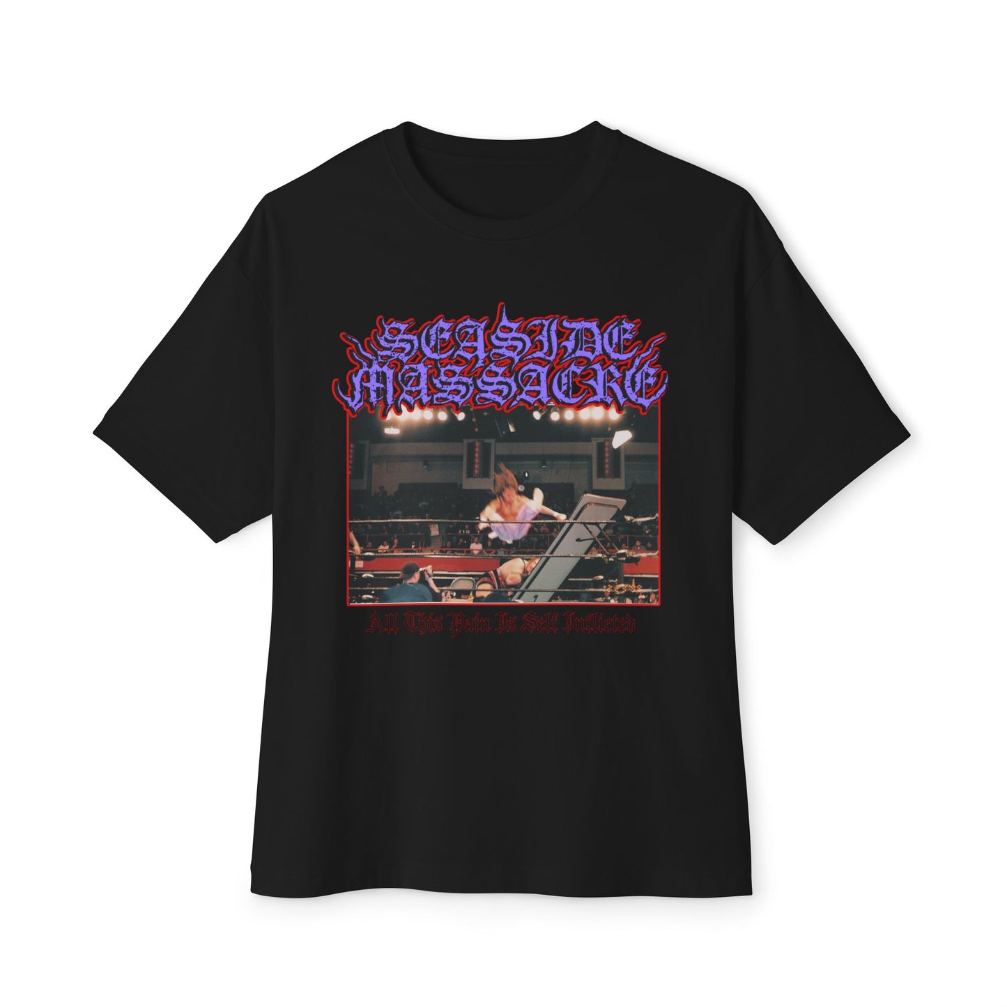 E Sea Dub 3 Oversized Boxy Tee
