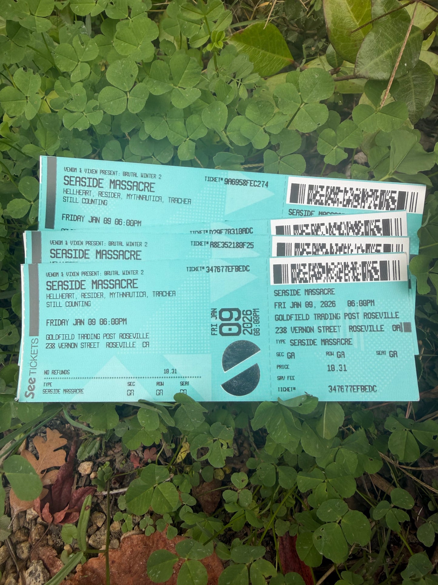 Tickets for Brutal Winter